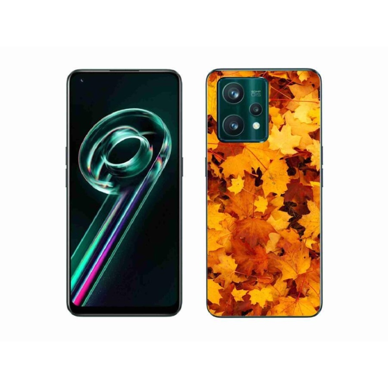 Gélový kryt mmCase na mobil Realme 9 Pro+ 5G - javorové listy