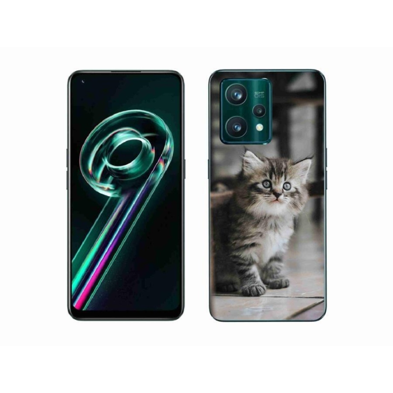 Gélový kryt mmCase na mobil Realme 9 Pro+ 5G - mačiatko