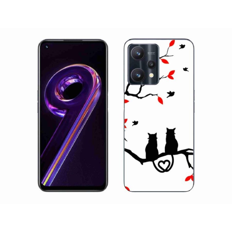 Gélový kryt mmCase na mobil Realme 9 Pro 5G - mačacia láska