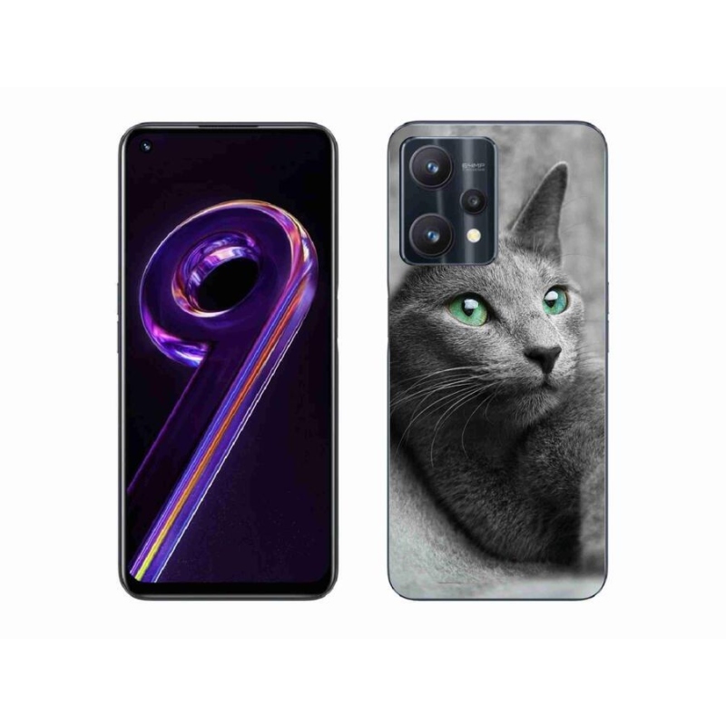 Gelový kryt mmCase na mobil Realme 9 Pro 5G - mačka 2