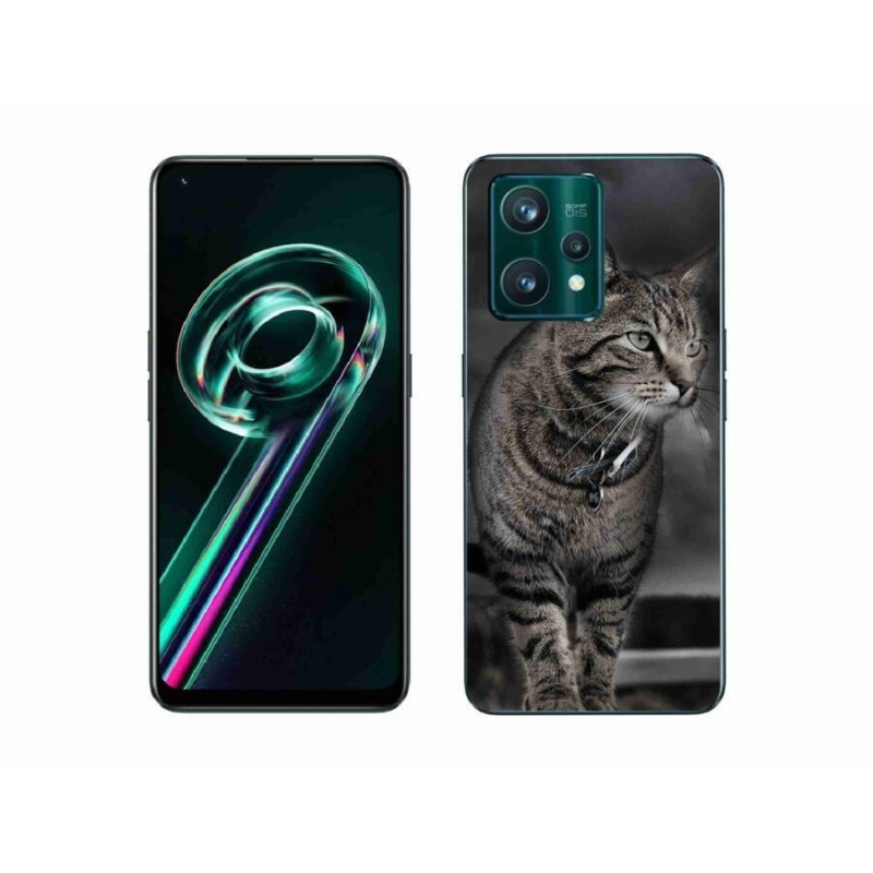 Gélový kryt mmCase na mobil Realme 9 Pro+ 5G - mačka