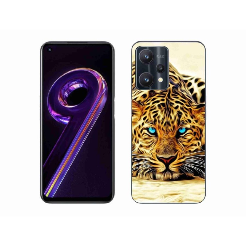 Gélový kryt mmCase na mobil Realme 9 Pro 5G - kreslený tiger