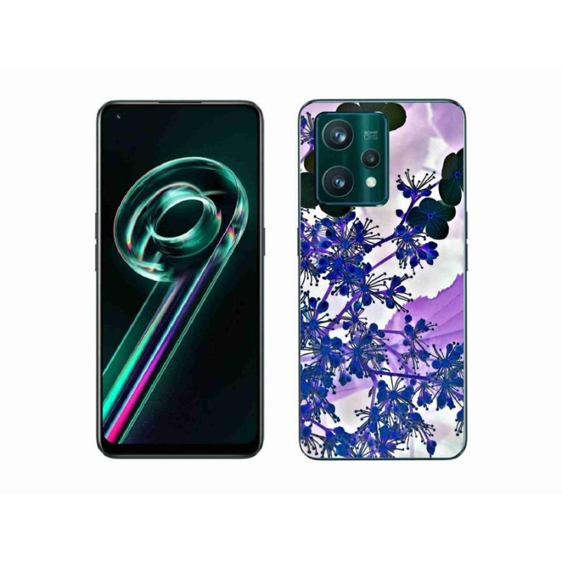 Gélový kryt mmCase na mobil Realme 9 Pro+ 5G - kvet hortenzie