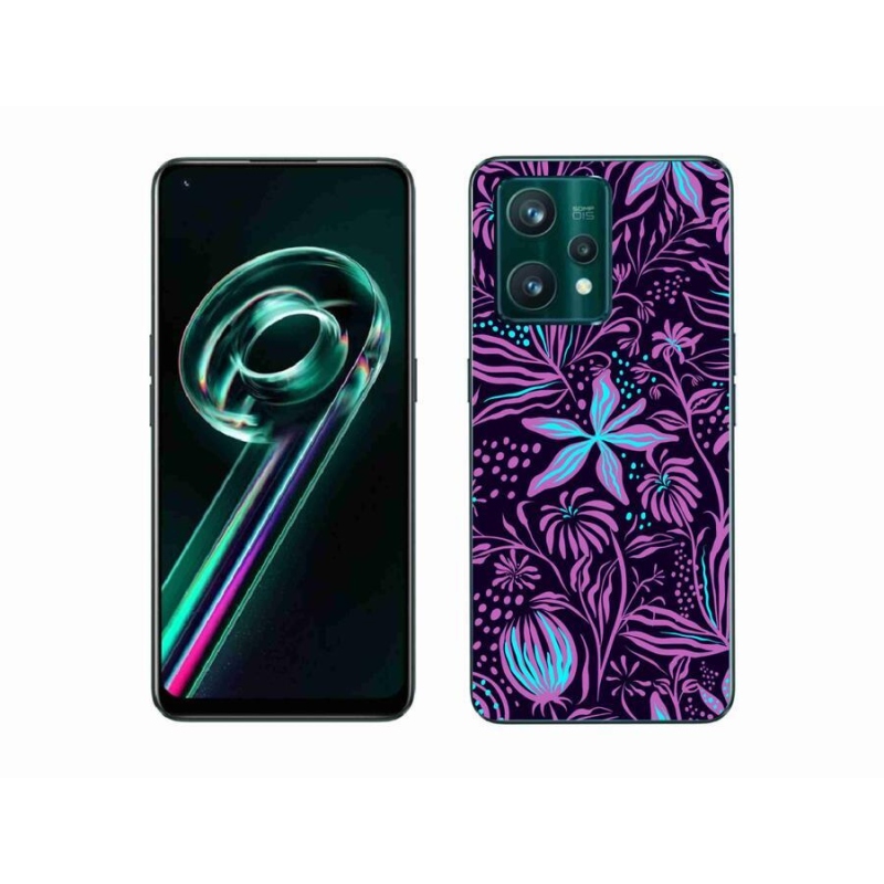 Gélový kryt mmCase na mobil Realme 9 Pro+ 5G - kvety 2