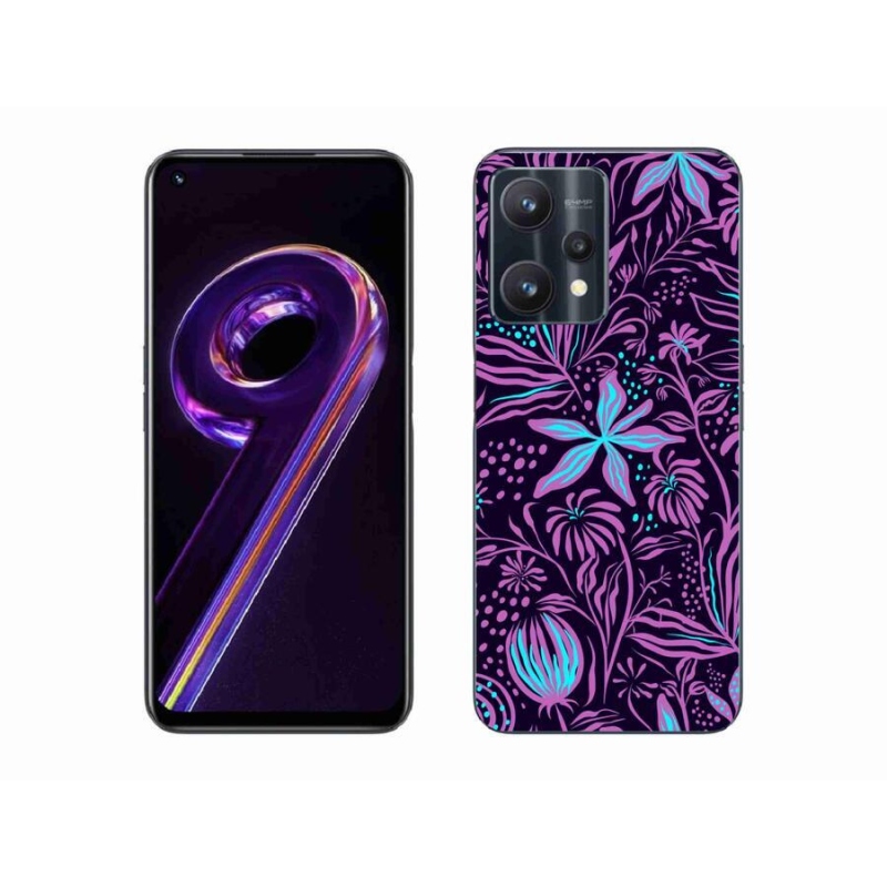 Gélový kryt mmCase na mobil Realme 9 Pro 5G - kvety 2