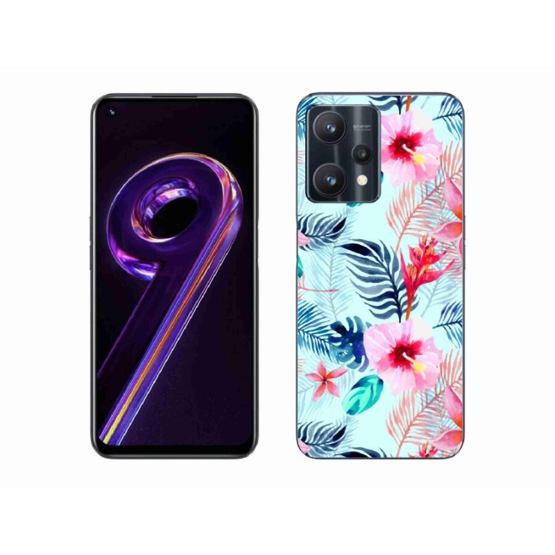 Gélový kryt mmCase na mobil Realme 9 Pro 5G - kvety