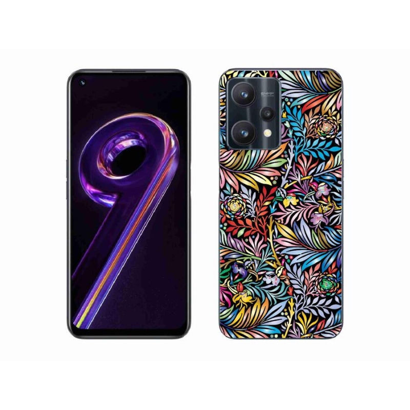 Gélový kryt mmCase na mobil Realme 9 Pro 5G - kvety 5