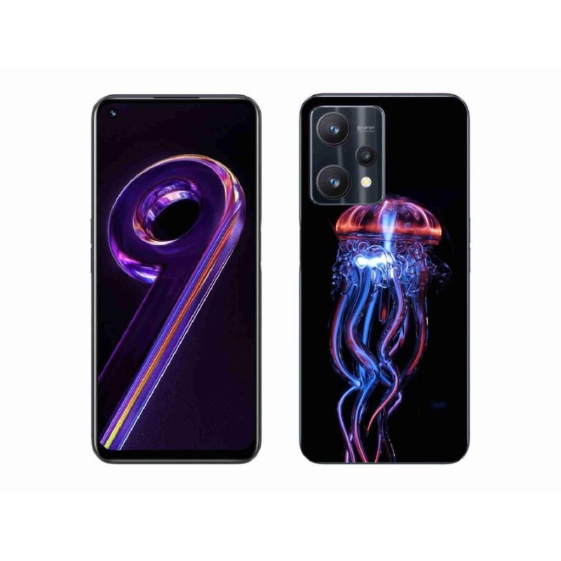 Gelový kryt mmCase na mobil Realme 9 Pro 5G - medúza