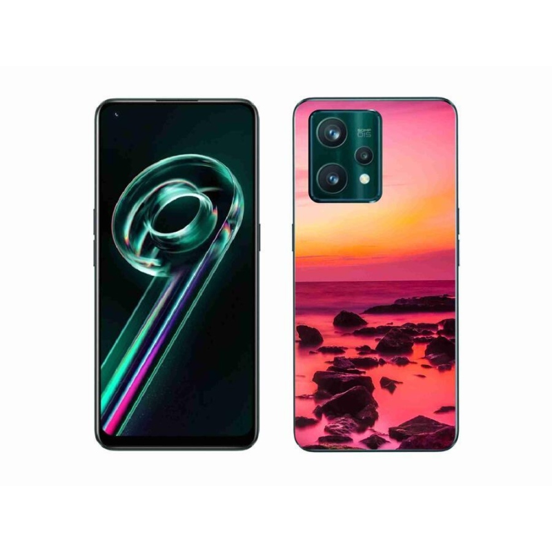 Gélový kryt mmCase na mobil Realme 9 Pro+ 5G - more a žiara