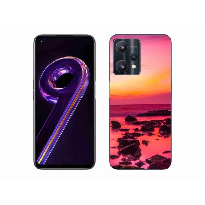 Gélový kryt mmCase na mobil Realme 9 Pro 5G - more a žiara