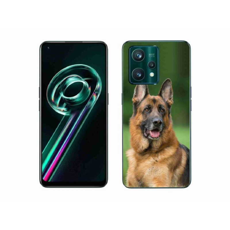 Gélový kryt mmCase na mobil Realme 9 Pro+ 5G - nemecký ovčiak