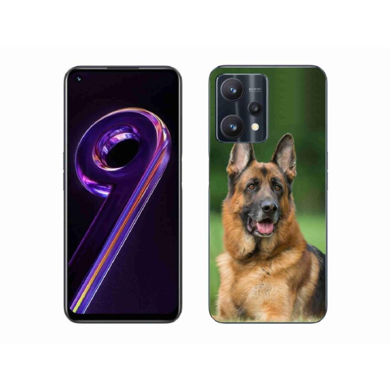 Gélový kryt mmCase na mobil Realme 9 Pro 5G - nemecký ovčiak