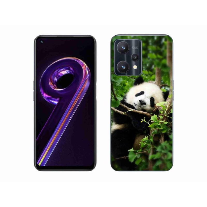 Gélový kryt mmCase na mobil Realme 9 Pro 5G - panda