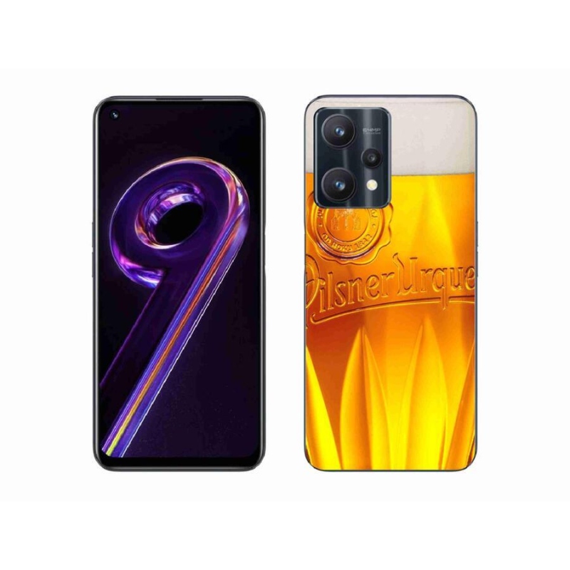 Gélový kryt mmCase na mobil Realme 9 Pro 5G - pivo