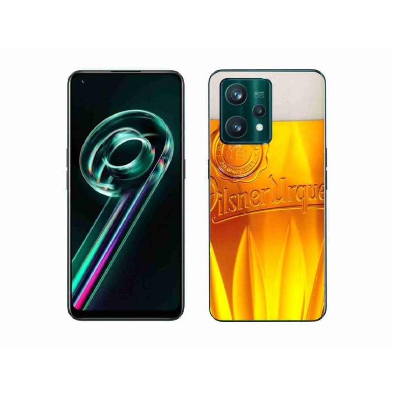 Gélový kryt mmCase na mobil Realme 9 Pro+ 5G - pivo