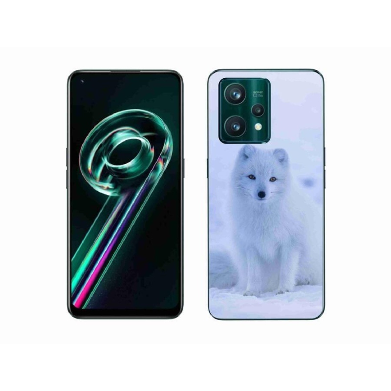 Gélový kryt mmCase na mobil Realme 9 Pro+ 5G - polárna líška