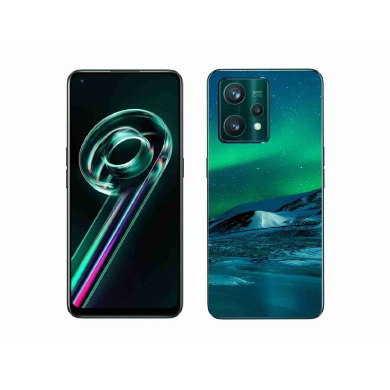 Gélový kryt mmCase na mobil Realme 9 Pro+ 5G - polárna žiara