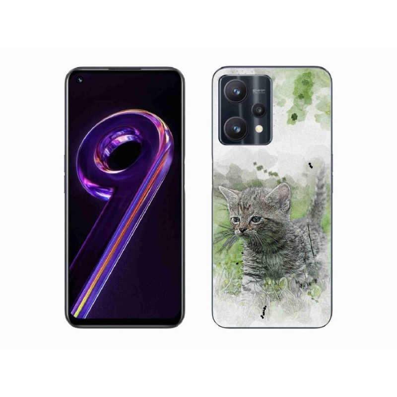 Gélový kryt mmCase na mobil Realme 9 Pro 5G - roztomilé mačiatko 1