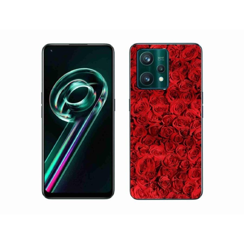 Gélový kryt mmCase na mobil Realme 9 Pro+ 5G - ruža