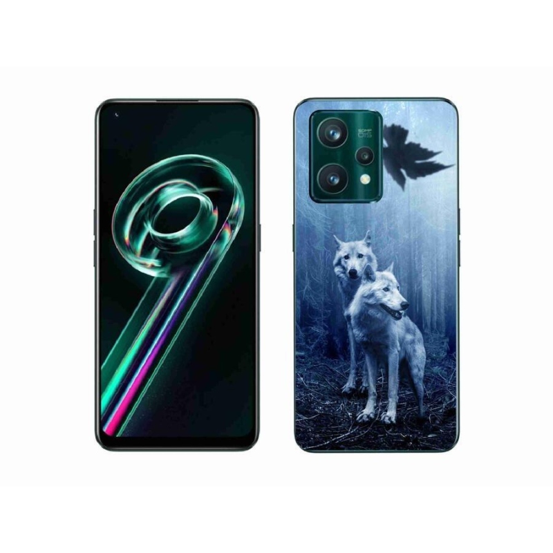 Gélový kryt mmCase na mobil Realme 9 Pro+ 5G - vlci v lese