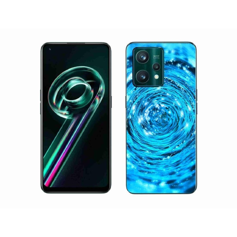 Gélový kryt mmCase na mobil Realme 9 Pro+ 5G - vodný vír