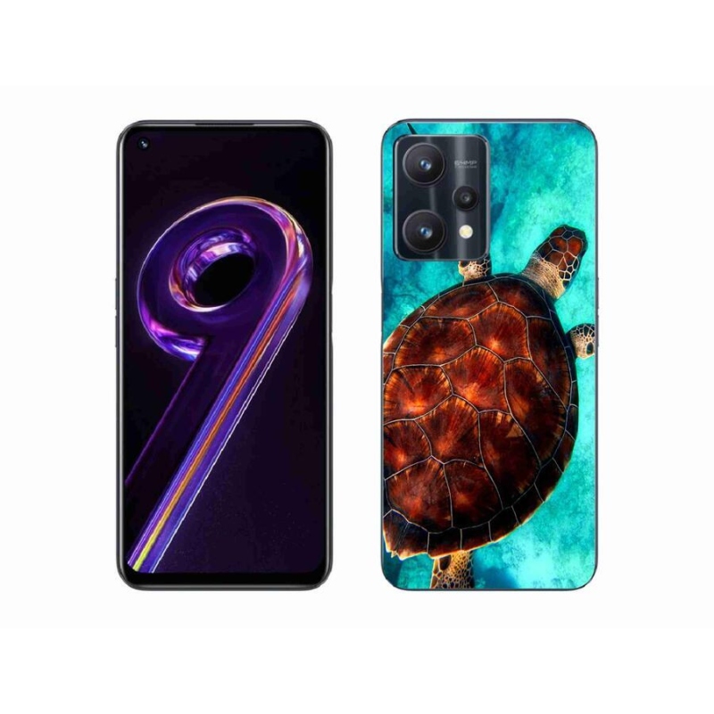 Gélový kryt mmCase na mobil Realme 9 Pro 5G - korytnačka