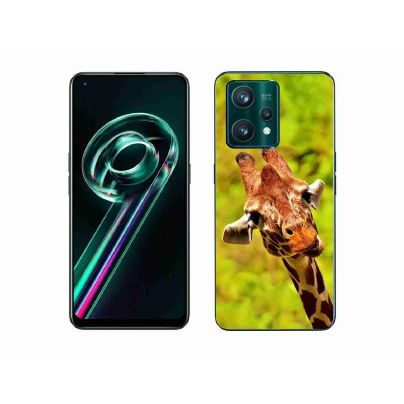 Gélový kryt mmCase na mobil Realme 9 Pro+ 5G - žirafa