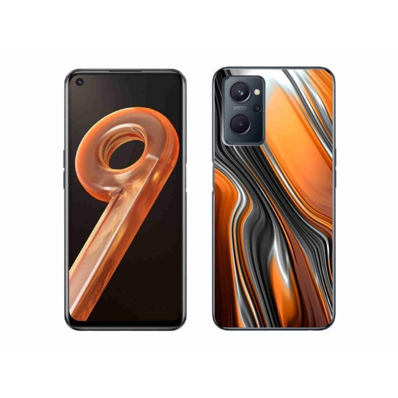 Gélový kryt mmCase na mobil Realme 9i - abstrakt 3