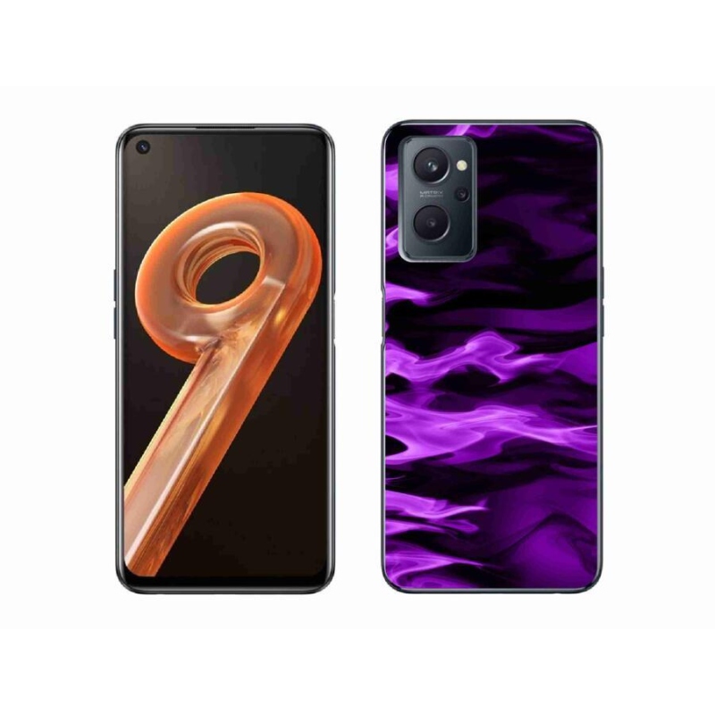 Gélový kryt mmCase na mobil Realme 9i - abstraktný vzor 9