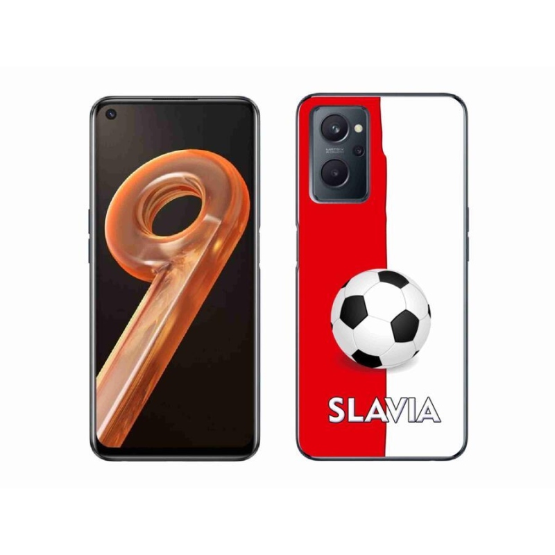 Gélový kryt mmCase na mobil Realme 9i - futbal 2