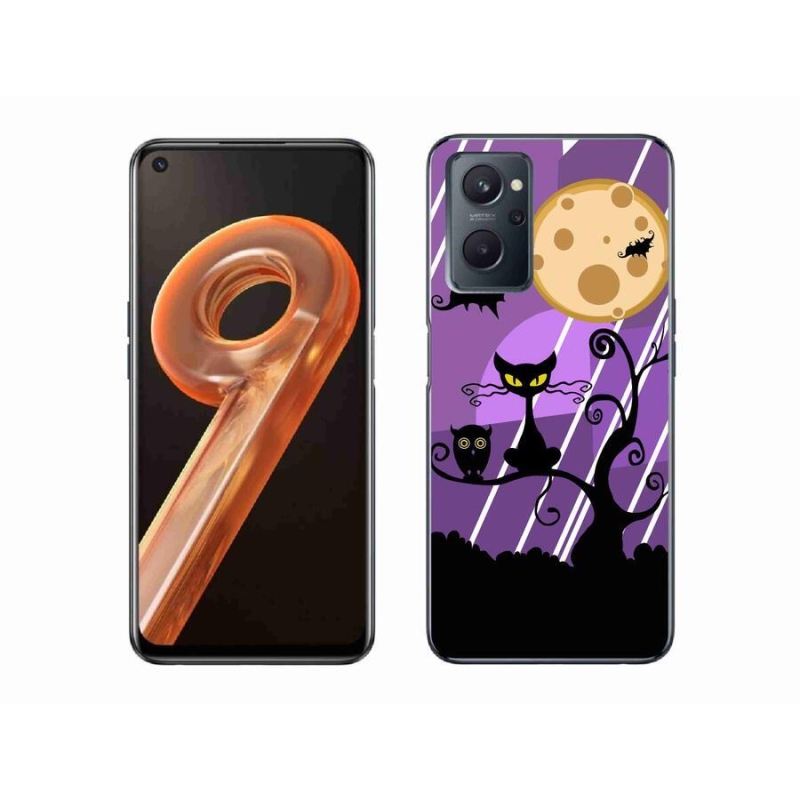 Gélový kryt mmCase na mobil Realme 9i - halloween