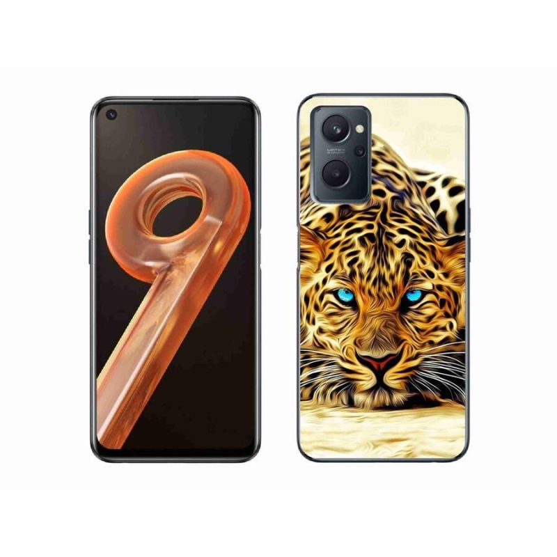 Gélový kryt mmCase na mobil Realme 9i - kreslený tiger