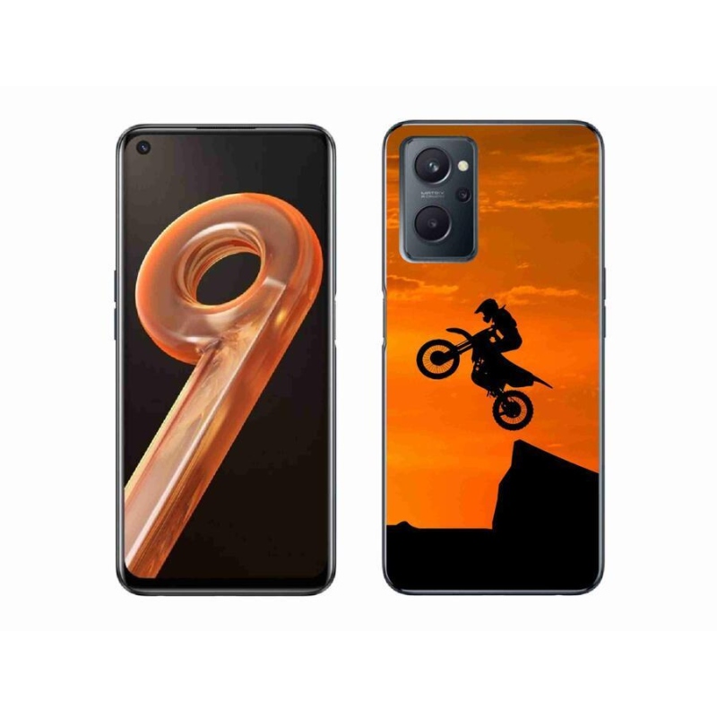 Gélový kryt mmCase na mobil Realme 9i - motocross