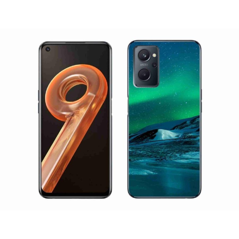 Gélový kryt mmCase na mobil Realme 9i - polárna žiara