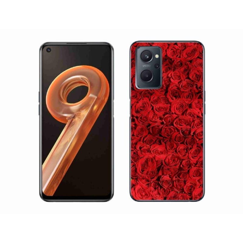 Gélový kryt mmCase na mobil Realme 9i - ruža