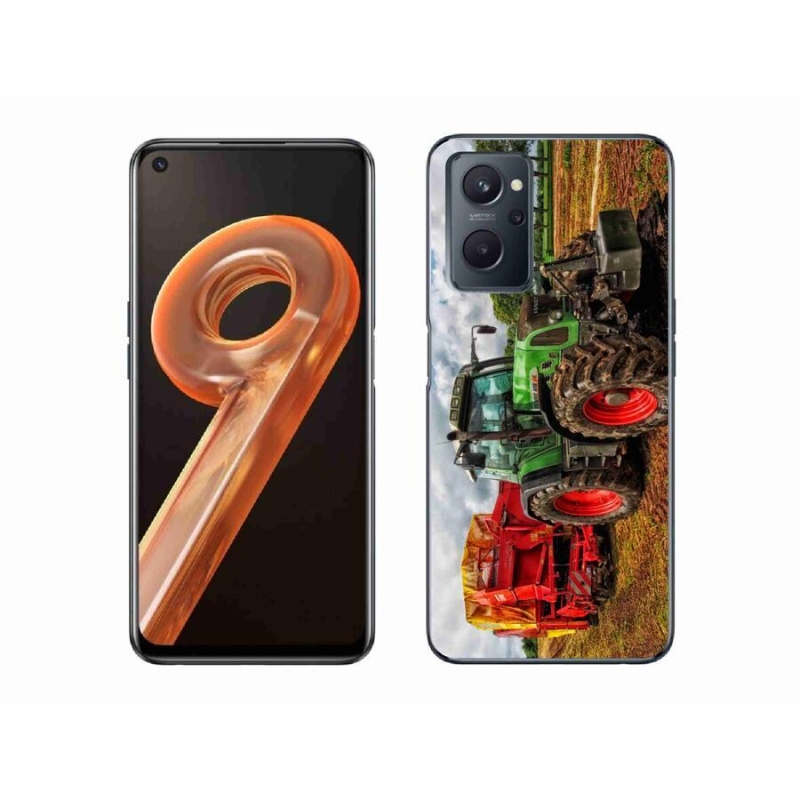 Gélový kryt mmCase na mobil Realme 9i - traktor 4