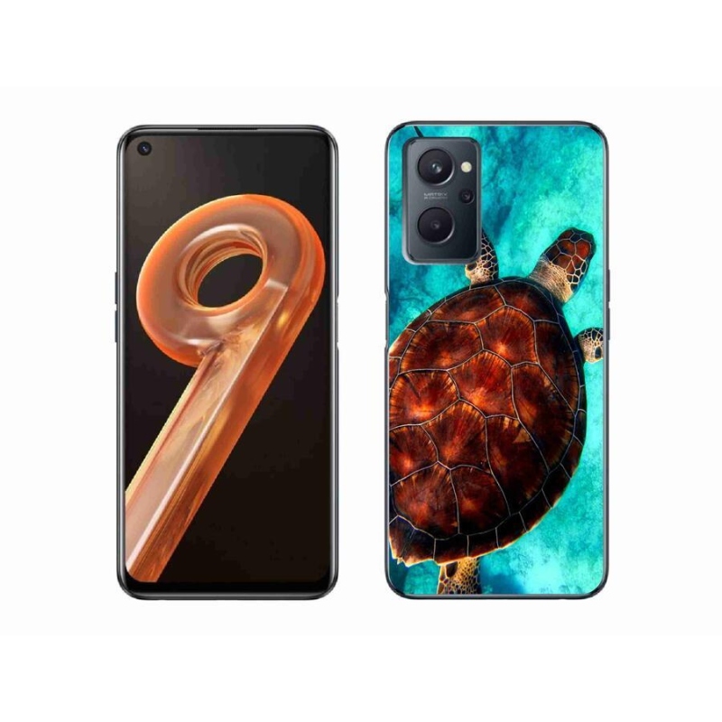 Gélový kryt mmCase na mobil Realme 9i - korytnačka