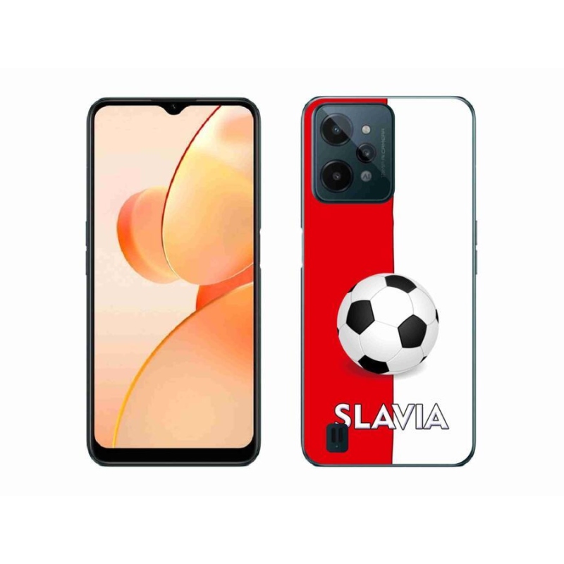 Gélový kryt mmCase na mobil Realme C31 - futbal 2