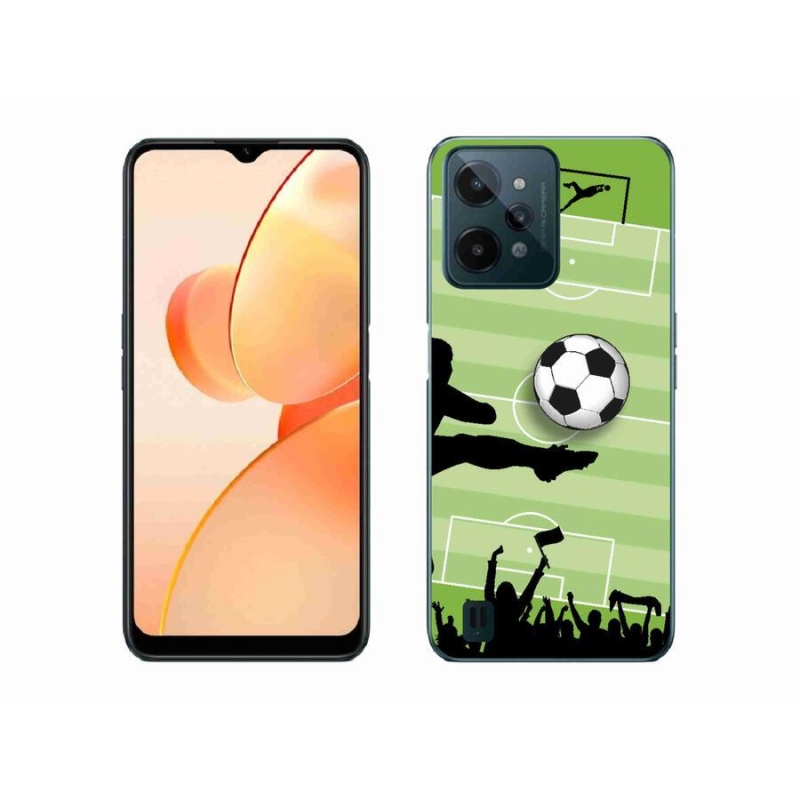 Gélový kryt mmCase na mobil Realme C31 - futbal 3