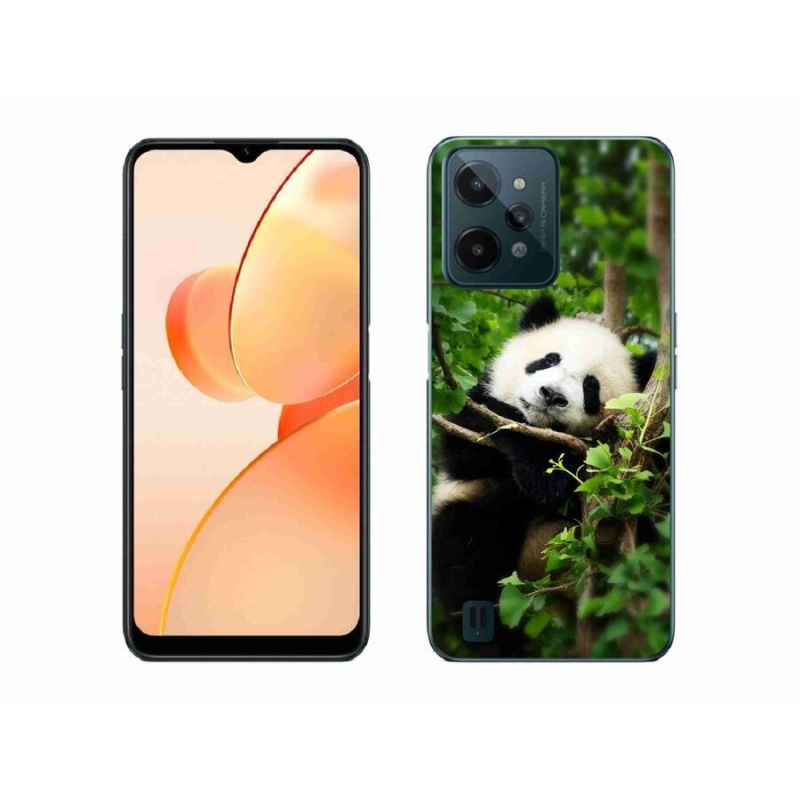 Gélový kryt mmCase na mobil Realme C31 - panda