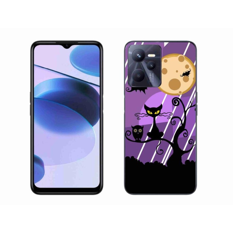 Gélový kryt mmCase na mobil Realme C35 - halloween