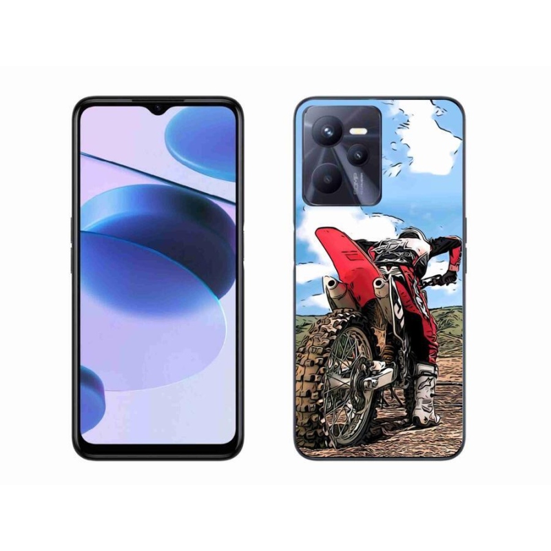 Gélový kryt mmCase na mobil Realme C35 - moto