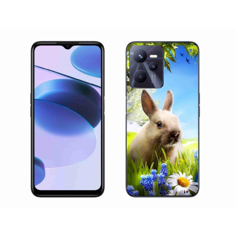 Gélový kryt mmCase na mobil Realme C35 - zajačik