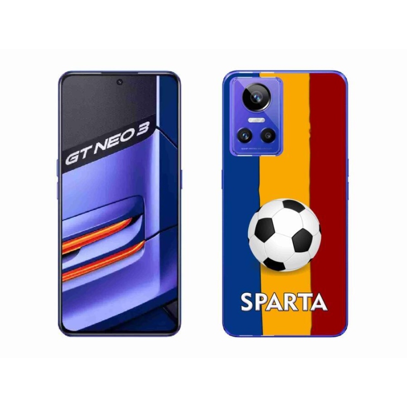 Gélový kryt mmCase na mobil Realme GT Neo 3 - futbal 1