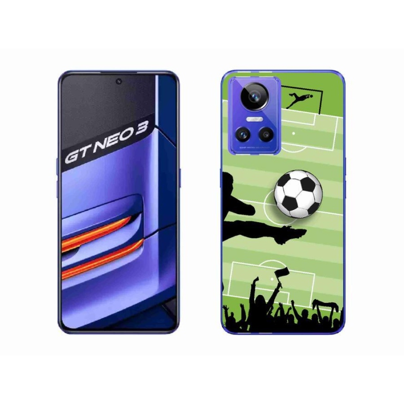 Gélový kryt mmCase na mobil Realme GT Neo 3 - futbal 3