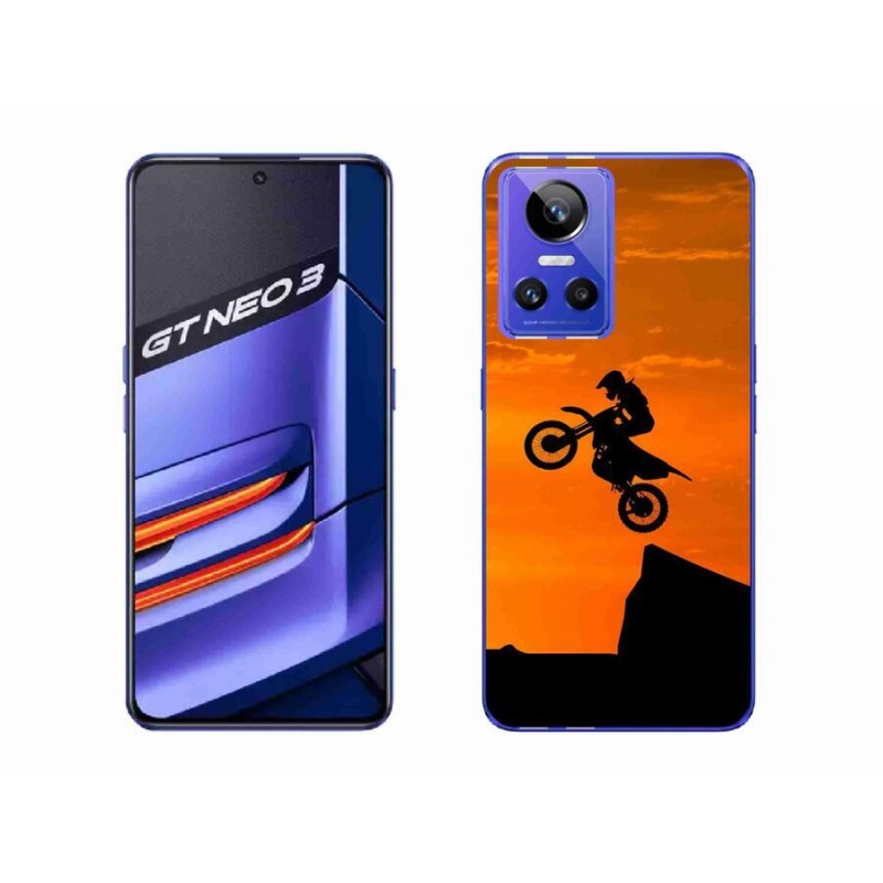 Gélový kryt mmCase na mobil Realme GT Neo 3 - motocross