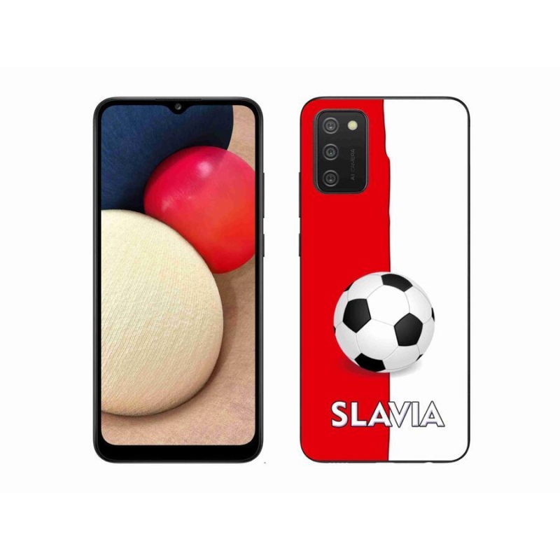 Gélový kryt mmCase na mobil Samsung Galaxy A02s (164.2x75.9x9.1mm) - futbal 2