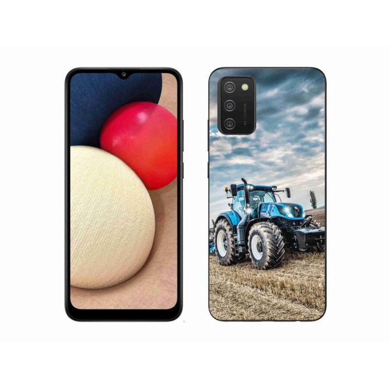 Gélový kryt mmCase na mobil Samsung Galaxy A02s (164.2x75.9x9.1mm) - traktor 2