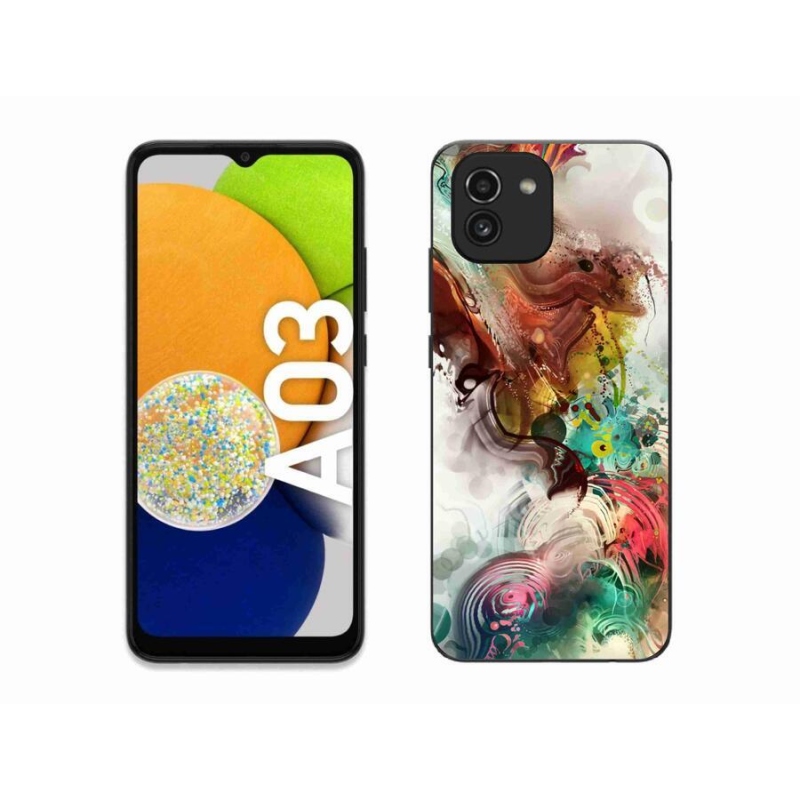 Gélový kryt mmCase na mobil Samsung Galaxy A03 - abstrakt 1