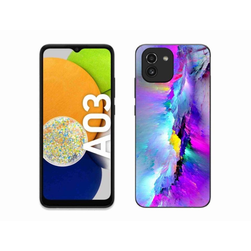 Gélový kryt mmCase na mobil Samsung Galaxy A03 - abstrakt